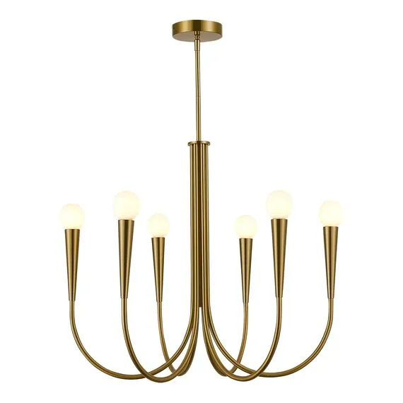 ST LUCE SL1243.303.06 Светильник подвесной ST-Luce Латунь E14 6*60W