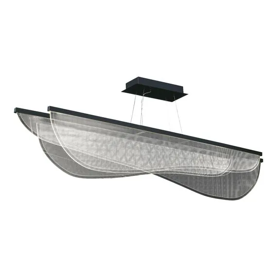 ST LUCE SL6509.423.01 Светильник подвесной ST-Luce Черный/Прозрачный LED 1*60W 4000K, изображение 2