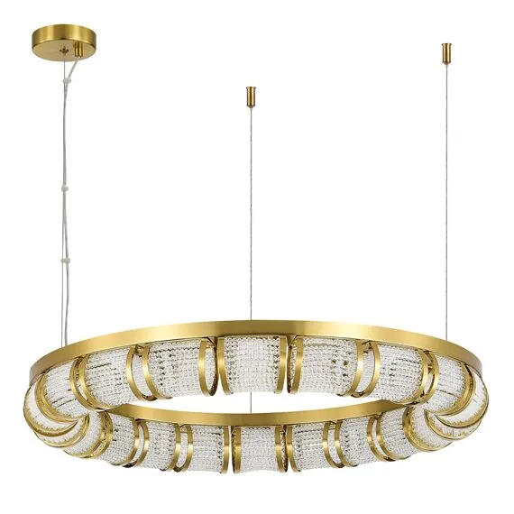 ST LUCE SL6011.303.01 Светильник подвесной ST-Luce Латунь/Прозрачный LED 1*50W, изображение 3