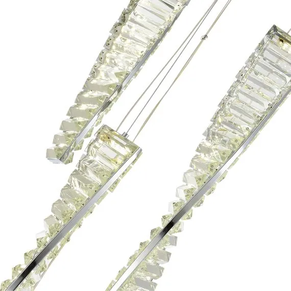 ST LUCE SL6205.103.05 Светильник подвесной ST-Luce Хром/Прозрачный LED 1*55W 4000K, изображение 2