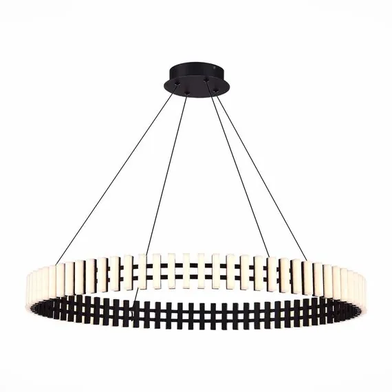 ST LUCE SL6203.403.40 Люстра подвесная ST-Luce Черный/Белый LED 1*40W 3000K