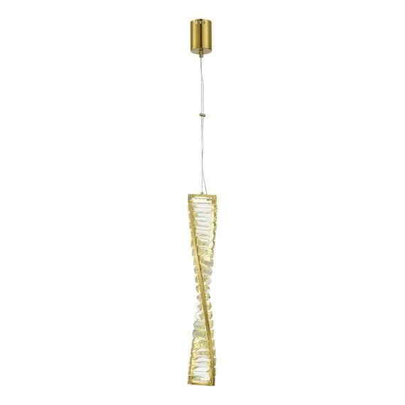 ST LUCE SL6205.303.01 Светильник подвесной ST-Luce Латунь/Прозрачный LED 1*11W 4000K