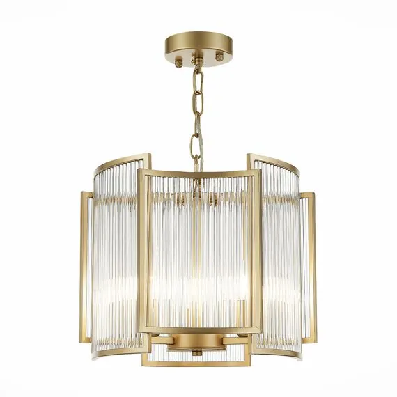 ST LUCE SL1234.203.03 Люстра подвесная ST-Luce Шампань/Прозрачный, Шампань E14 3*60W