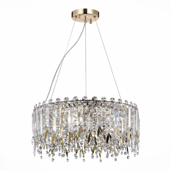 ST LUCE SL1655.203.06 Люстра подвесная ST-Luce Золотистый/Прозрачный E14 6*40W