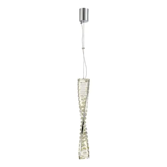 ST LUCE SL6205.103.01 Светильник подвесной ST-Luce Хром/Прозрачный LED 1*11W 4000K