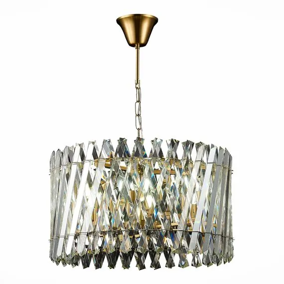 ST LUCE SL1170.303.06 Светильник подвесной ST-Luce Латунь/Прозрачный E14 6*40W, изображение 2