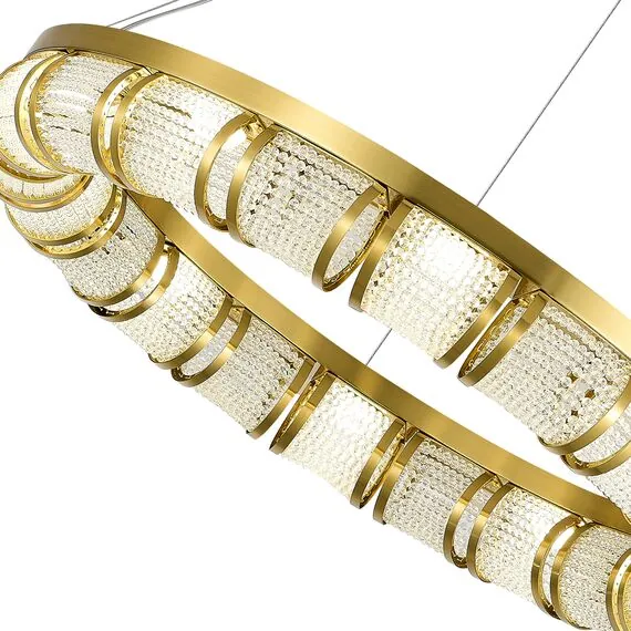 ST LUCE SL6011.303.01 Светильник подвесной ST-Luce Латунь/Прозрачный LED 1*50W, изображение 4