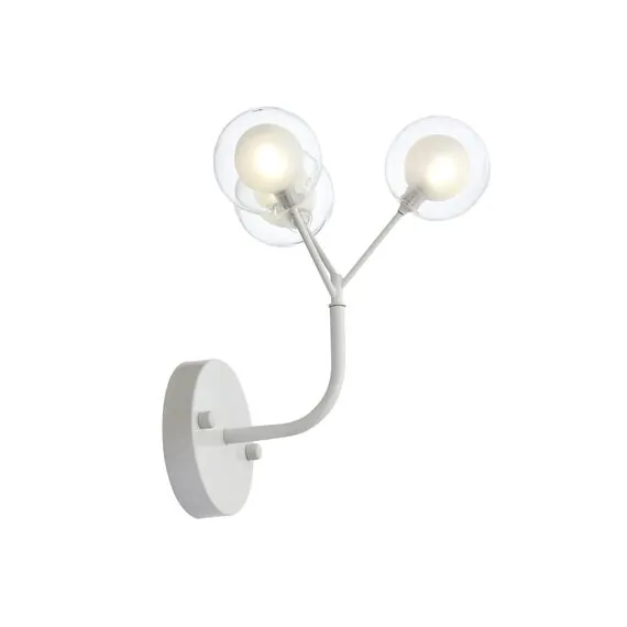 ST LUCE SL376.501.03 Бра ST-Luce Белый/Белый,Прозрачный G4 LED 3*2W