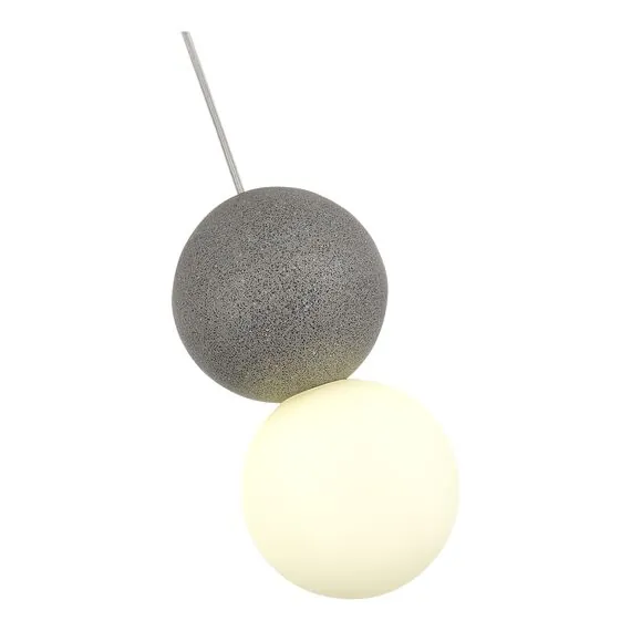 ST LUCE SL1512.513.01 Светильник подвесной ST-Luce Серый/Белый G9 1*5W 4000K, изображение 2