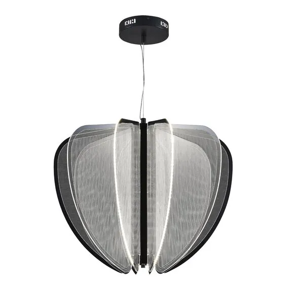 ST LUCE SL6509.403.01 Светильник подвесной ST-Luce Черный/Прозрачный LED 1*45W 4000K, изображение 2