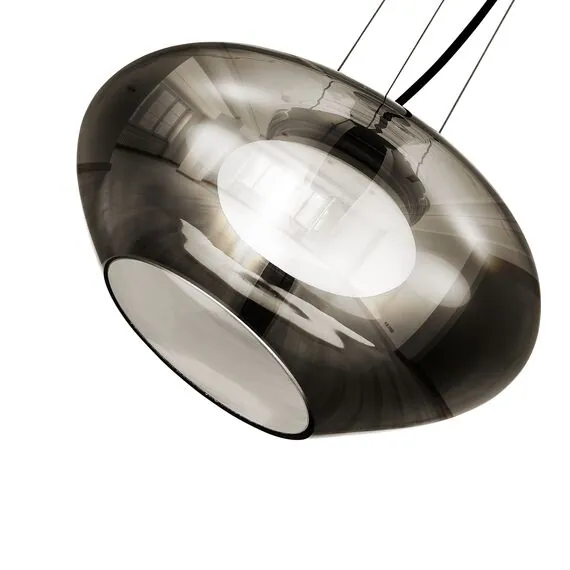 ST LUCE SL6019.303.01 Светильник подвесной ST-Luce Латунь/Дымчатый, Белый LED 1*10W 3000K, изображение 2
