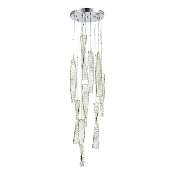 ST LUCE SL6205.103.09 Светильник подвесной ST-Luce Хром/Прозрачный LED 1*99W 4000K