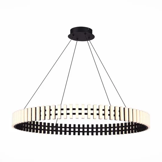 ST LUCE SL6203.403.50 Люстра подвесная ST-Luce Черный/Белый LED 1*50W 3000K