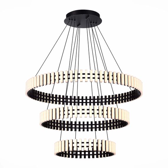 ST LUCE SL6203.403.105 Люстра подвесная ST-Luce Черный/Белый LED 1*105W 3000K
