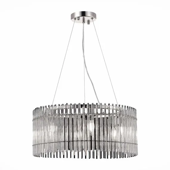 ST LUCE SL1656.113.06 Люстра подвесная ST-Luce Никель/Прозрачный E14 6*40W, изображение 2