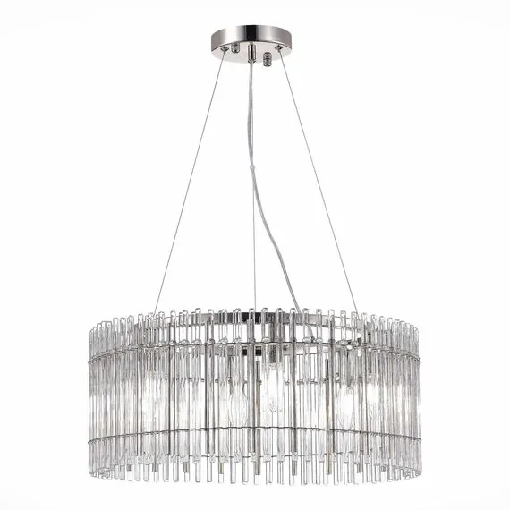 ST LUCE SL1656.113.06 Люстра подвесная ST-Luce Никель/Прозрачный E14 6*40W