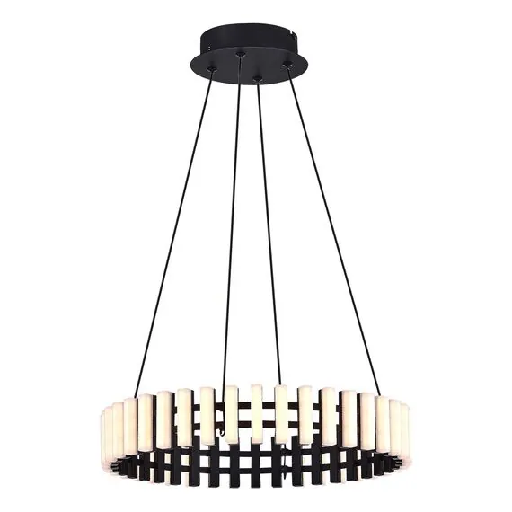 ST LUCE SL6203.403.25 Люстра подвесная ST-Luce Черный/Белый LED 1*25W 3000K