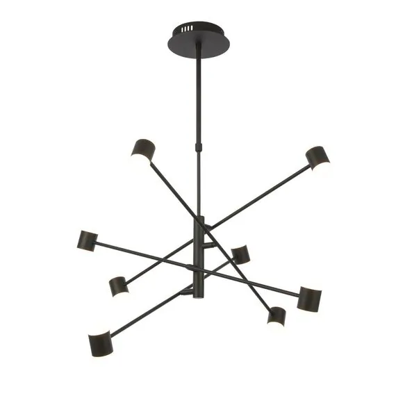 ST LUCE SL1597.403.08 Светильник подвесной ST-Luce Черный/Белый LED 8*6W 3000K