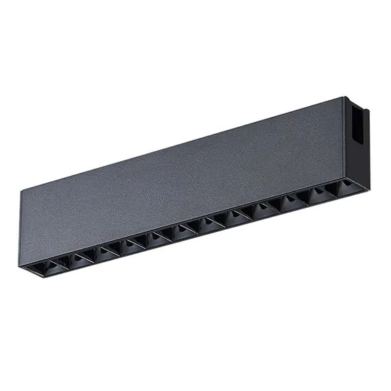 ST LUCE ST816.406.12 Магнитный трековый светильник FARM Черный LED 1*12W 3000K 609Lm Ra90 40 IP20 L232xW24xH, изображение 7