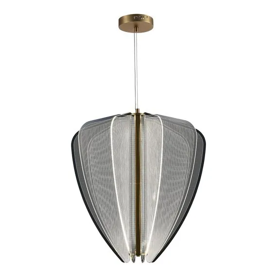 ST LUCE SL6509.213.01 Светильник подвесной ST-Luce Золотистый/Прозрачный LED 1*75W 4000K, изображение 2