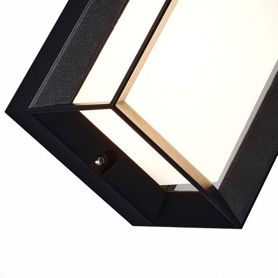 ST LUCE SL077.411.01 Светильник уличный настенный ST-Luce Черный/Белый LED 1*6W 3000K, изображение 2
