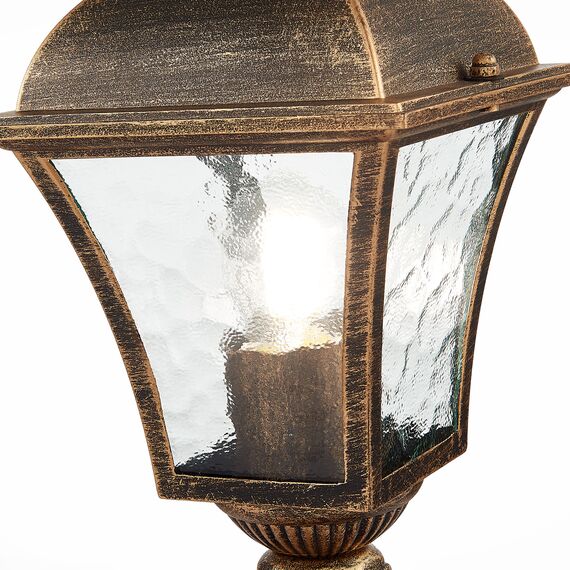 ST LUCE SL082.205.01 Светильник уличный наземный ST-Luce Бронза/Бронза, Прозрачный E27 1*60W, изображение 3