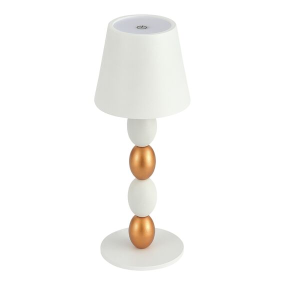 ST LUCE SL1011.514.01 Прикроватная лампа ST-Luce Белый, Золотистый/Белый LED 1*3W 3000-6000K, изображение 2