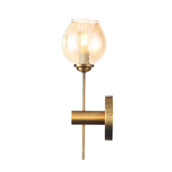 ST LUCE SL1500.201.01 Светильник настенный ST-Luce Золотистый/Янтарный E14 1*40W, изображение 2