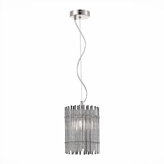 ST LUCE SL1656.103.01 Люстра подвесная ST-Luce Никель/Прозрачный E14 1*40W, изображение 2