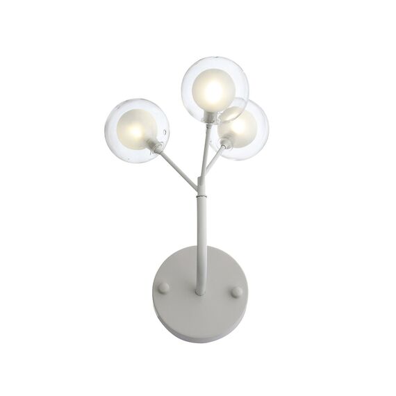 ST LUCE SL376.501.03 Бра ST-Luce Белый/Белый,Прозрачный G4 LED 3*2W, изображение 2