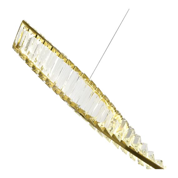 ST LUCE SL6205.313.01 Светильник подвесной ST-Luce Латунь/Прозрачный LED 1*21W 4000K, изображение 2