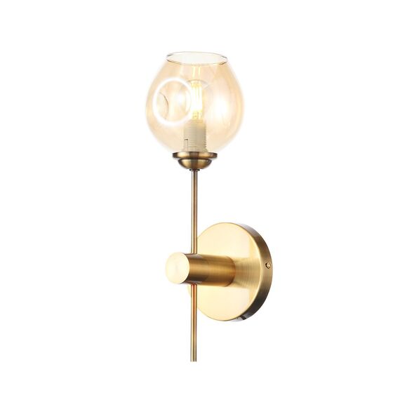 ST LUCE SL1500.201.01 Светильник настенный ST-Luce Золотистый/Янтарный E14 1*40W