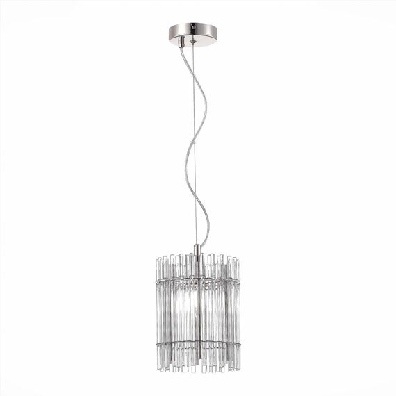 ST LUCE SL1656.103.01 Люстра подвесная ST-Luce Никель/Прозрачный E14 1*40W