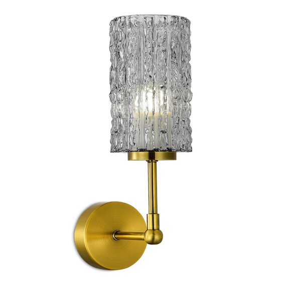 ST LUCE SL1240.301.01 Бра ST-Luce Латунь/Дымчатый E27 1*60W