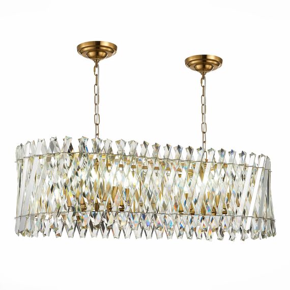 ST LUCE SL1170.303.12 Светильник подвесной ST-Luce Латунь/Прозрачный E14 12*40W