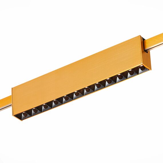 ST LUCE ST816.206.12 Магнитный трековый светильник FARM Золотистый LED 1*12W 3000K 706Lm Ra90 40 IP20 L232xW, изображение 2