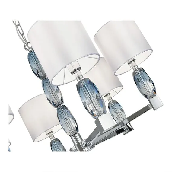 ST LUCE SL1759.103.06 Люстра подвесная ST-Luce Хром, Голубой/Белый E14 6*40W, изображение 2