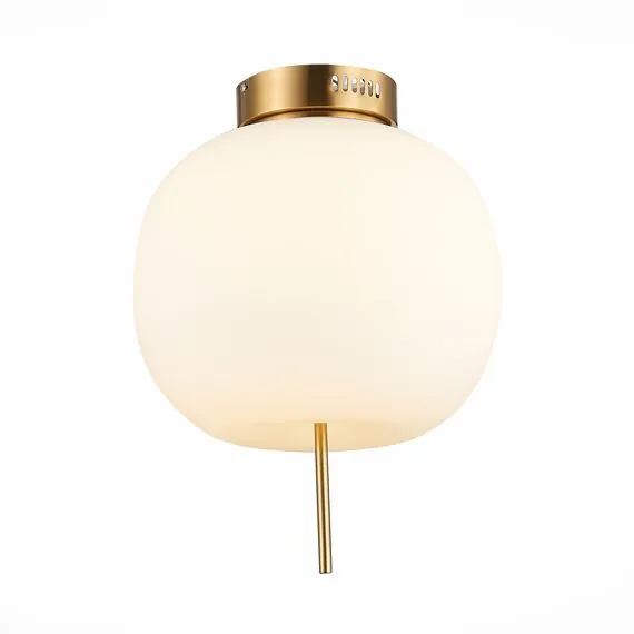 ST LUCE SL1621.202.01 Светильник потолочный Золотистый/Белый LED 1*25W 3000K
