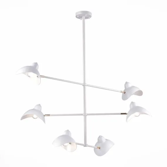 ST LUCE SL1801.503.06 Люстра подвесная ST-Luce Белый/Белый E14 6*60W