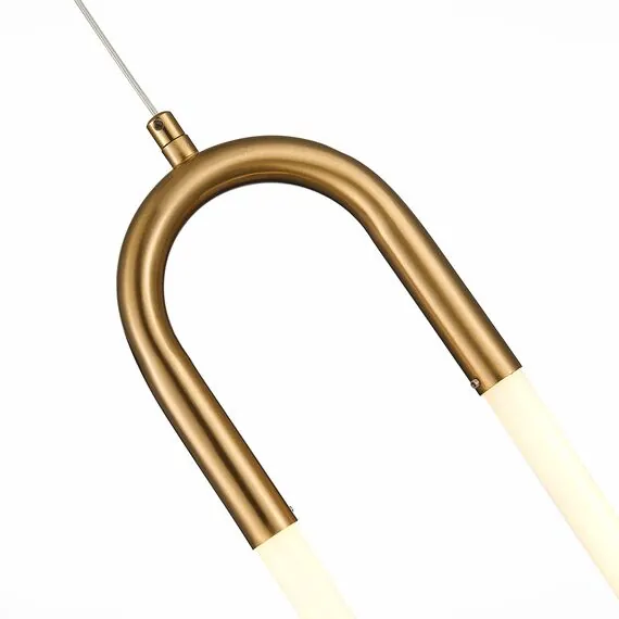 ST LUCE SL1579.303.01 Подвес ST-Luce Латунь/Латунь, Белый LED 1*14W 3000K, изображение 2