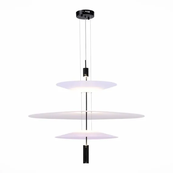 ST LUCE SL6101.423.01 Люстра подвесная ST-Luce Черный/Белый LED 1*15W 3000K