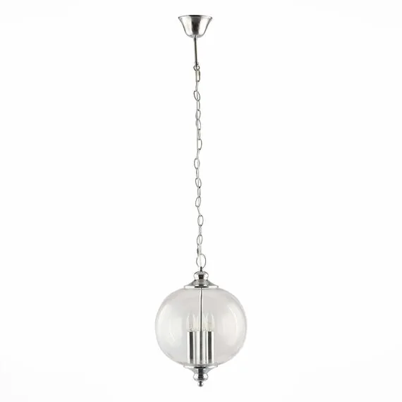 ST LUCE SL362.103.03 Светильник подвесной ST-Luce Хром/Прозрачный E14 3*60W