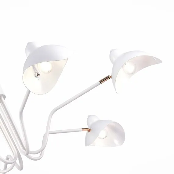 ST LUCE SL1801.513.06 Люстра подвесная ST-Luce Белый/Белый E14 6*60W, изображение 2