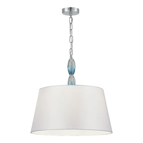ST LUCE SL1759.103.03 Светильник подвесной ST-Luce Хром, Голубой/Белый E27 3*40W