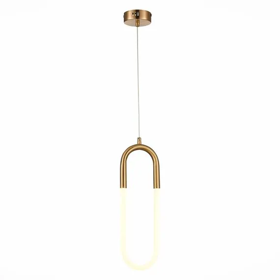 ST LUCE SL1579.303.01 Подвес ST-Luce Латунь/Латунь, Белый LED 1*14W 3000K