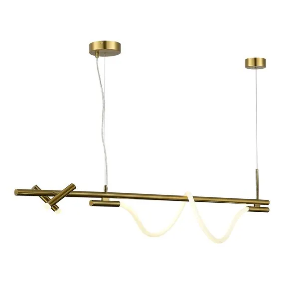ST LUCE SL6118.303.03 Светильник подвесной ST-Luce Латунь/Латунь LED 2+1*3+11W 4000K