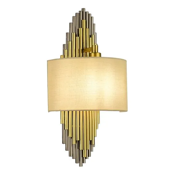 ST LUCE SL1638.301.01 Светильник настенный ST-Luce латунь / серый E14 1*42W, изображение 2