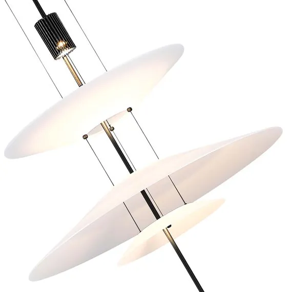 ST LUCE SL6101.413.01 Люстра подвесная ST-Luce Черный/Белый LED 1*15W 3000K, изображение 2