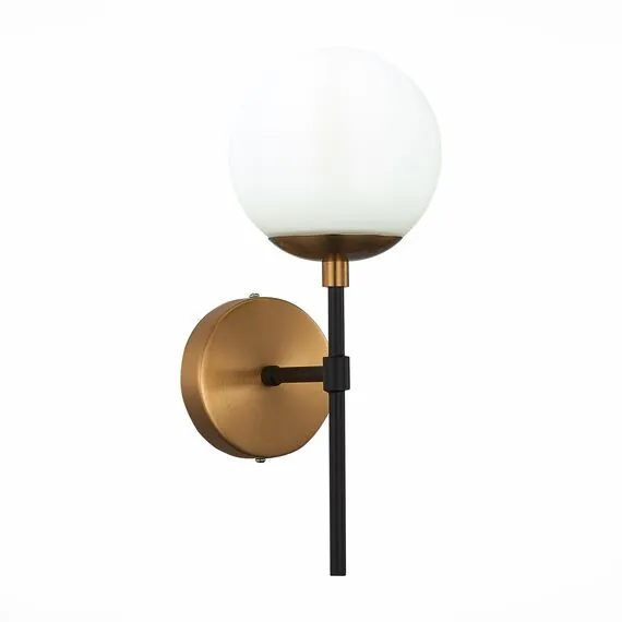 ST LUCE SL1203.401.01 Бра ST-Luce Бронза,Черный/Белый E27 1*40W