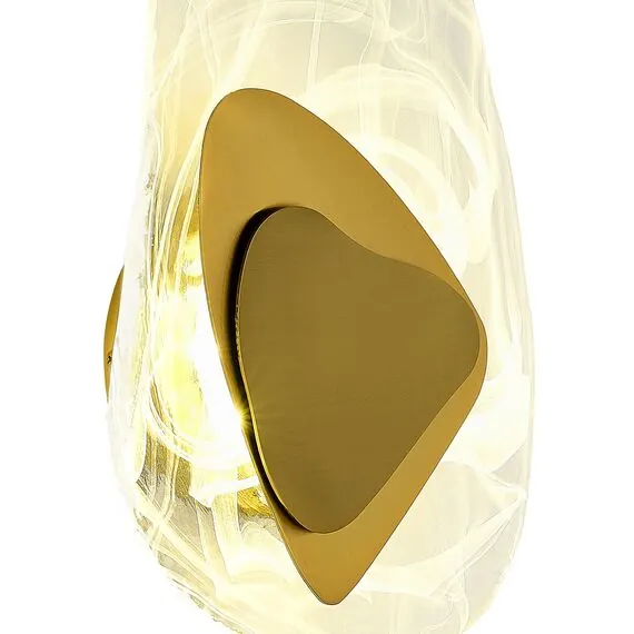 ST LUCE SL6123.301.01 Светильник настенный ST-Luce Латунь/Прозрачно-белый LED 1*7W 4000K, изображение 3